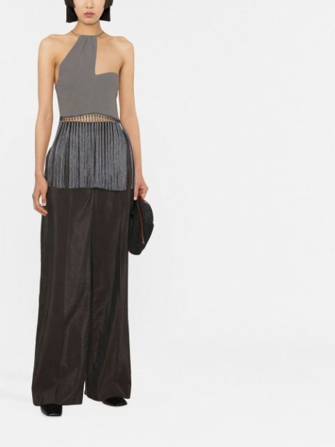 asymmetric fringed-edge top