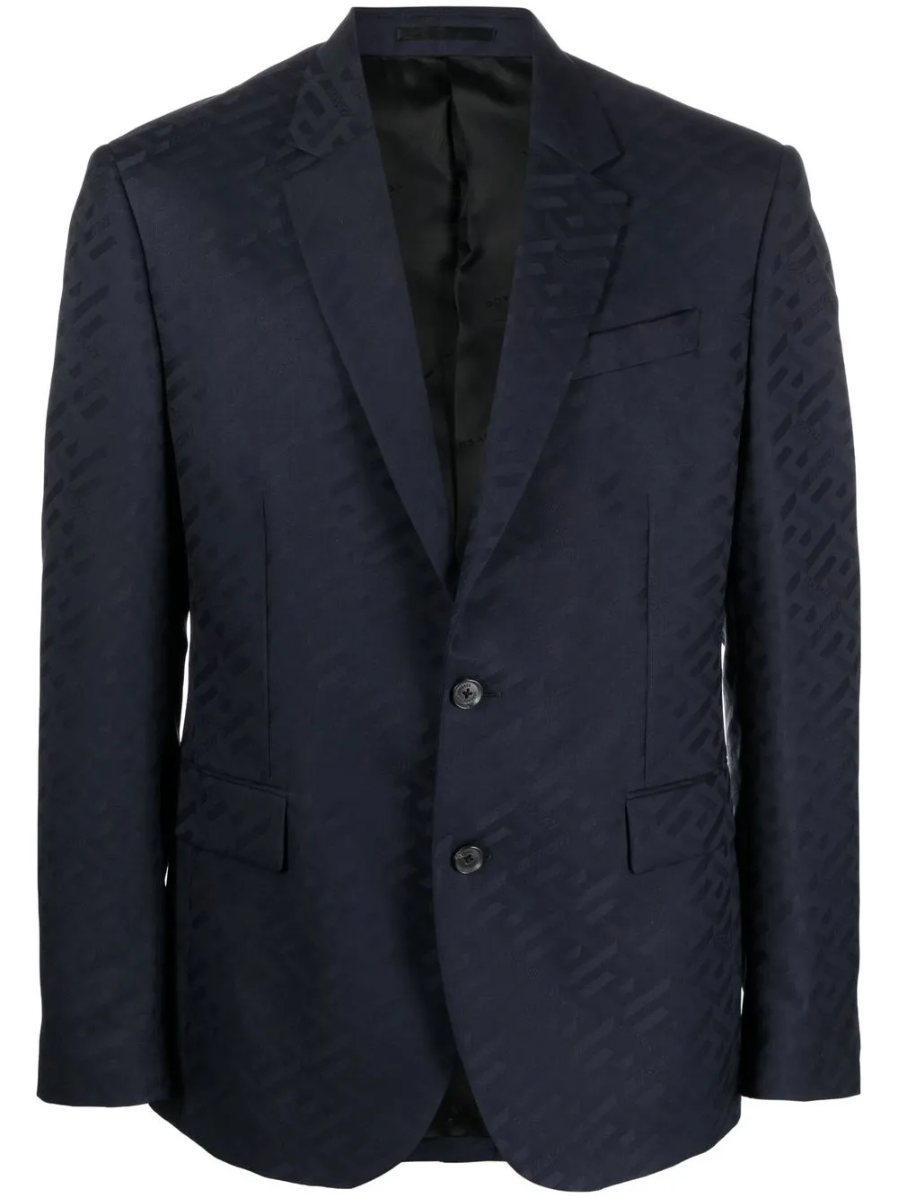 

Versace blazer con botones - Azul