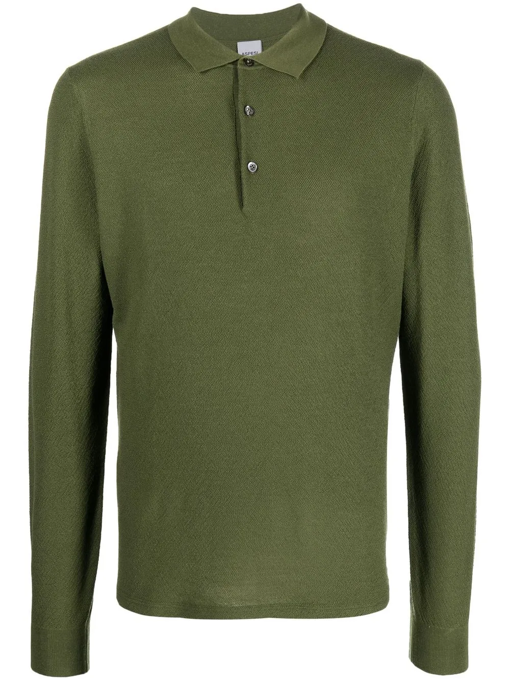 

ASPESI long-sleeved polo shirt - Green