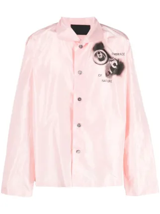 Prada graphic-print Silk Shirt - Farfetch