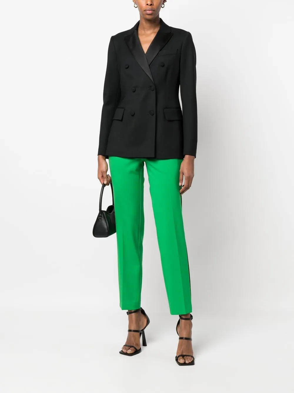 P.A.R.O.S.H. Slim-fit broek - Groen