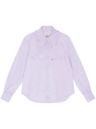 GANNI x Levi's Western Blouse - Farfetch