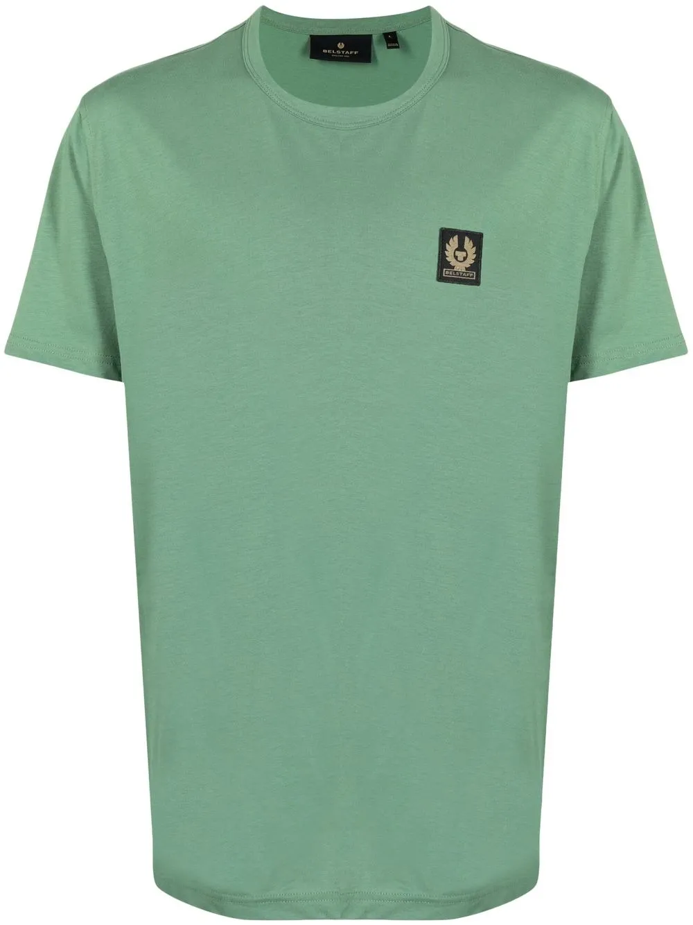 

Belstaff playera con parche del logo - Verde