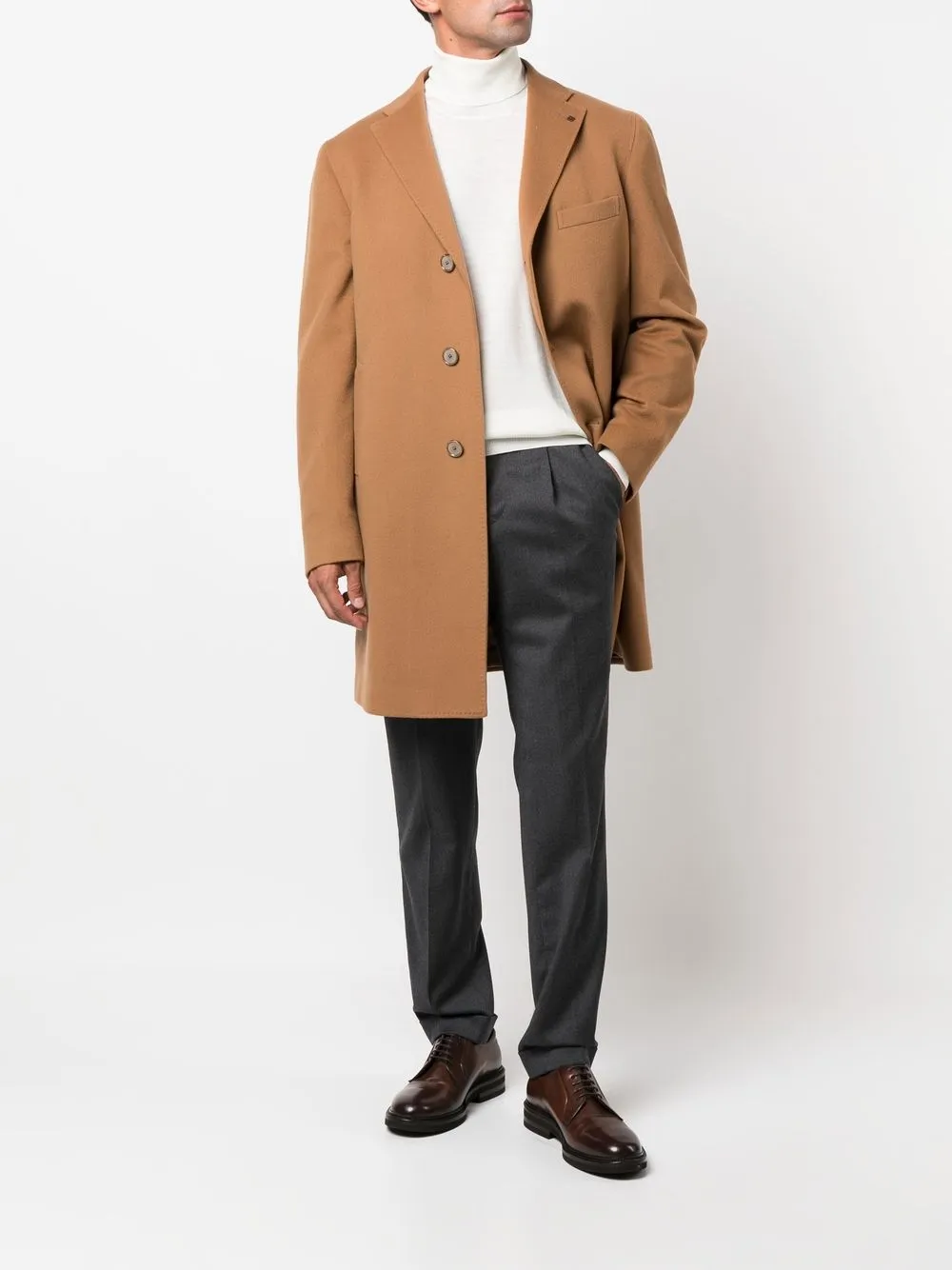 PT Torino Slim-fit broek - Grijs