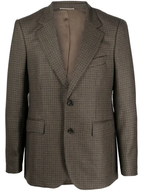PT Torino checked virgin wool blazer