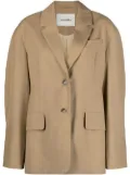 Nanushka drop-shoulder oversized blazer - Neutrals