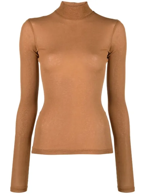 Nanushka knitted roll-neck top