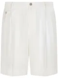 Dolce & Gabbana tailored linen shorts - White