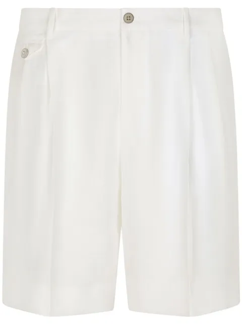 Dolce & Gabbana tailored linen shorts