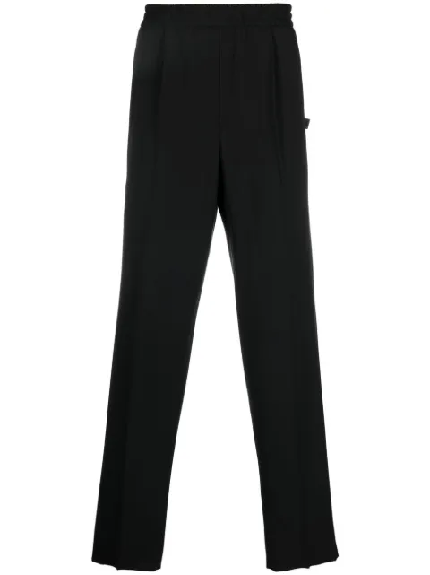 Zegna elasticated-waist tapered trousers