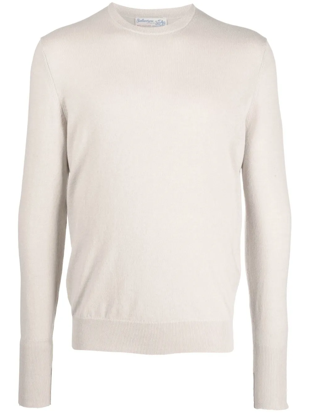 

Ballantyne crew neck cashmere sweater - Neutrals