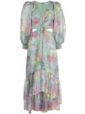 alice + olivia X Lola Schnable Katia maxi-dress - Green