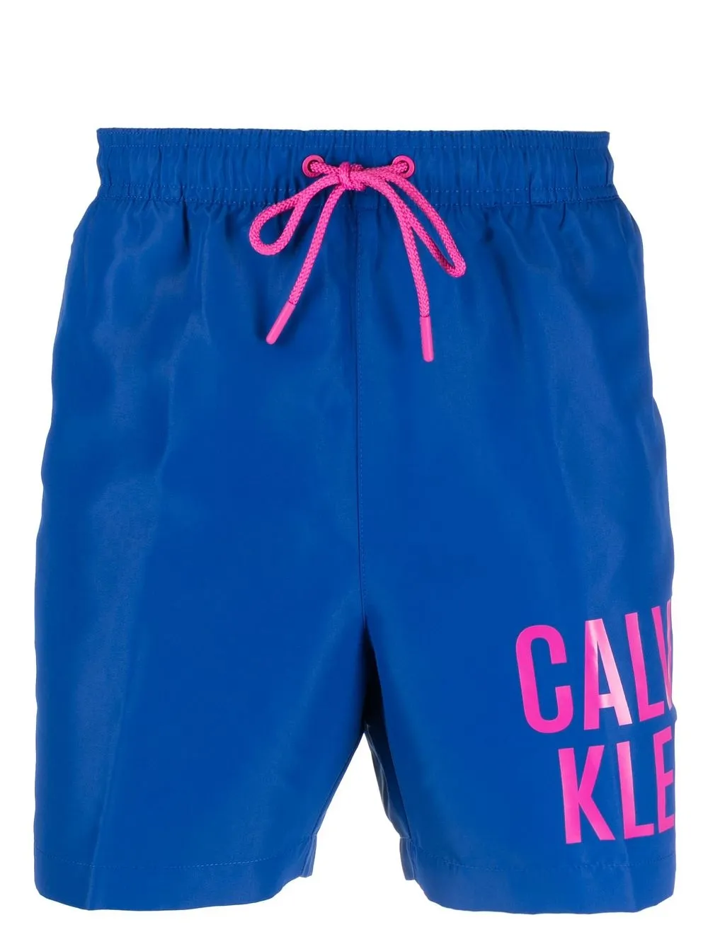 

Calvin Klein shorts de playa con logo estampado - Azul