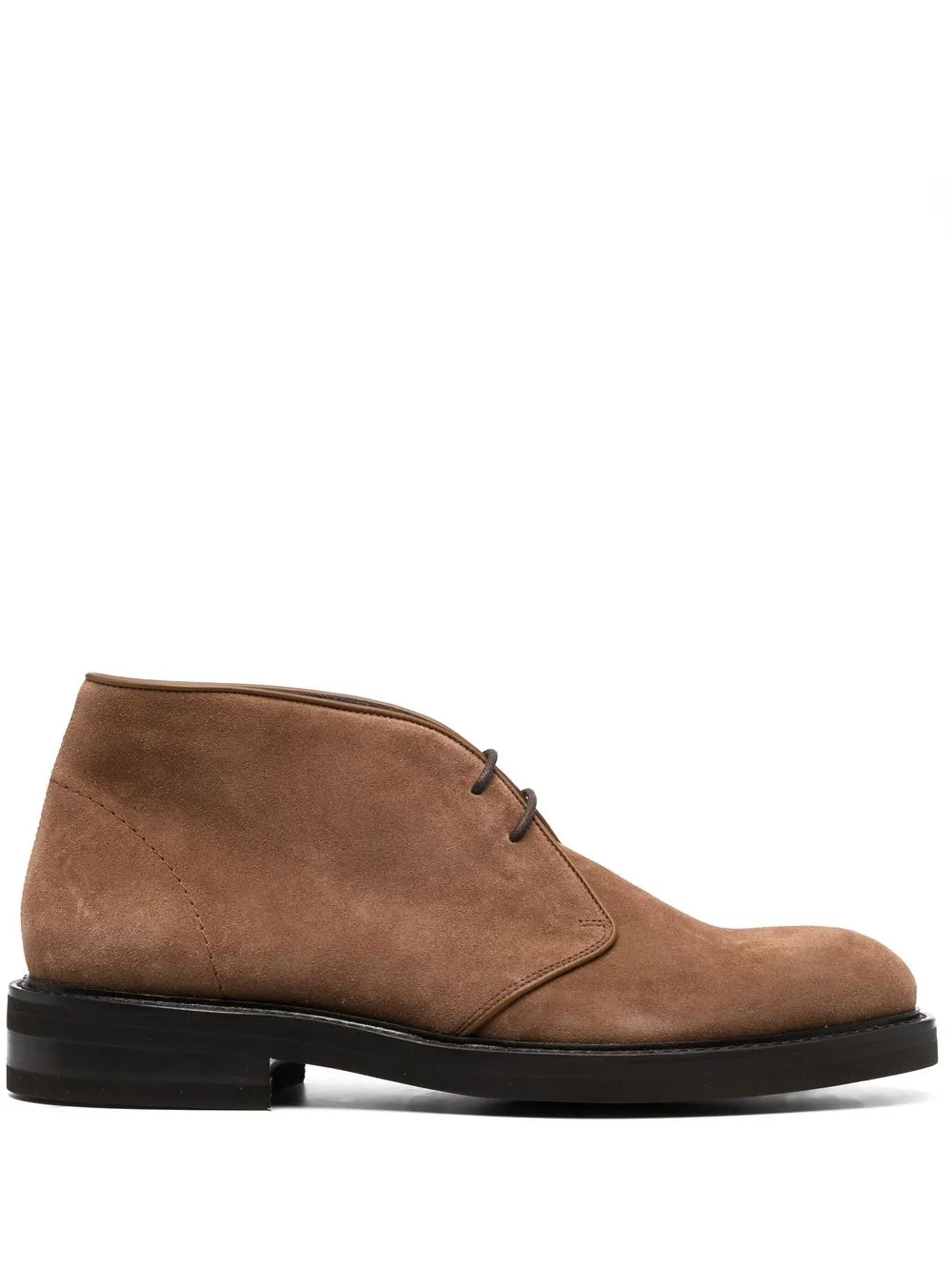 

Canali lace-up suede Desert boots - Brown