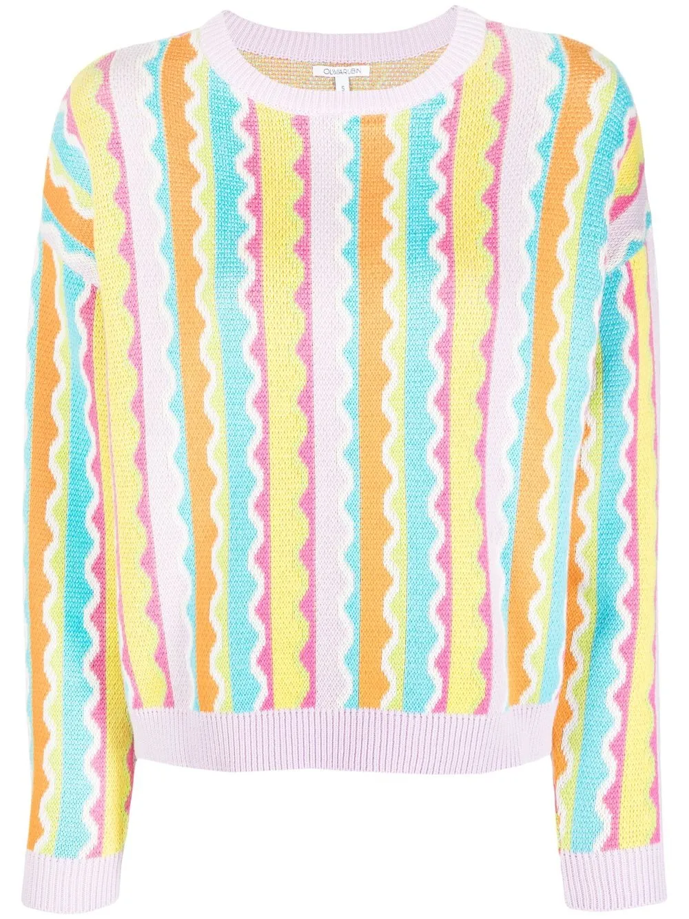 

Olivia Rubin Aria stripe-print jumper - Multicolour