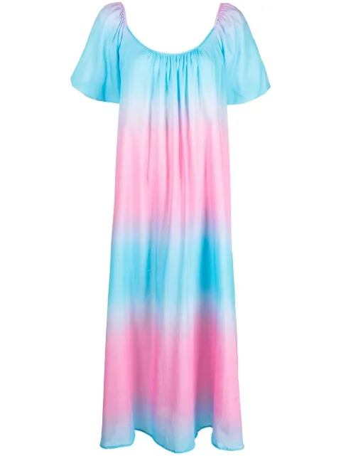 Olivia Rubin Gestreiftes Olympia Maxikleid