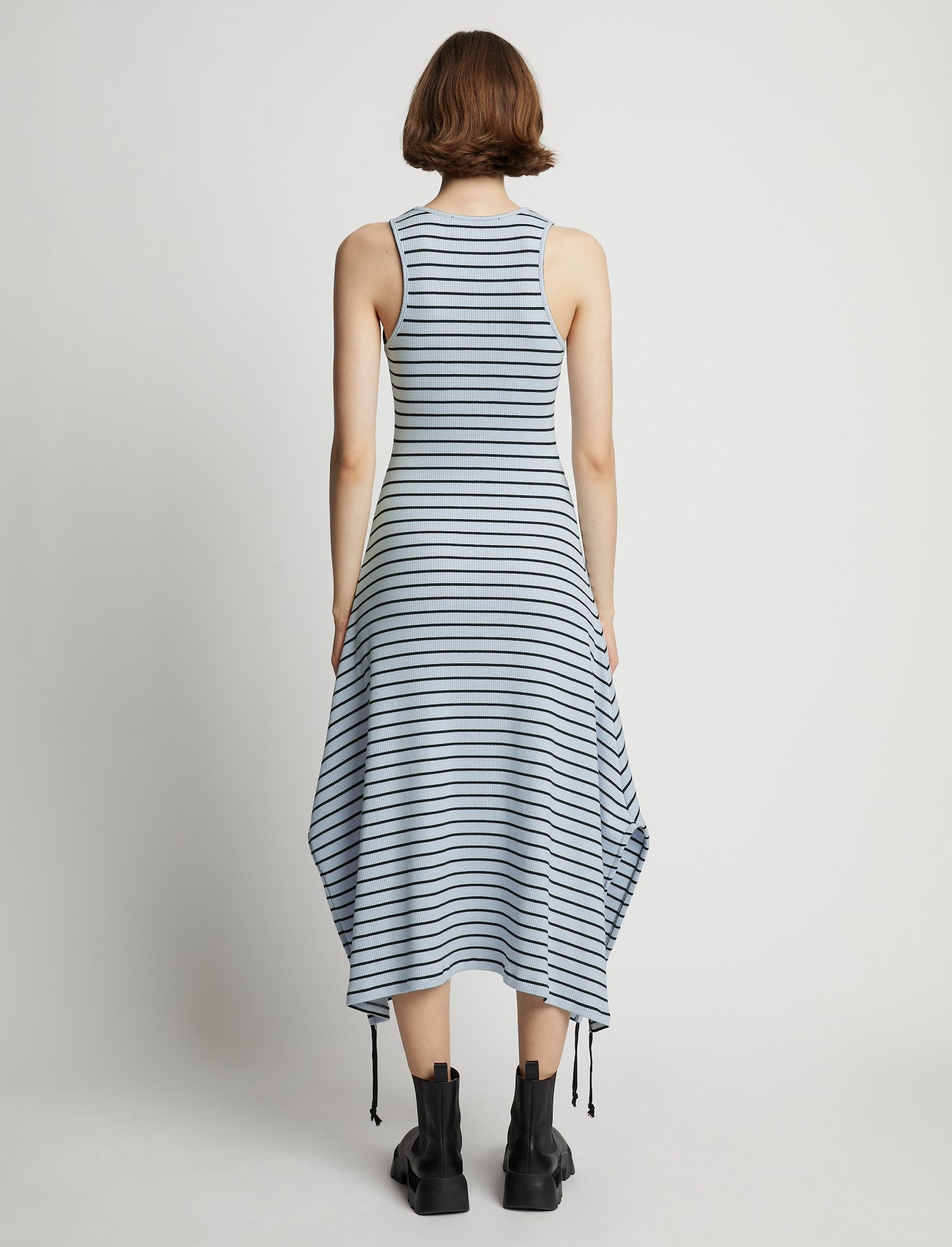 Stripe Rib Sleeveless Dress #2