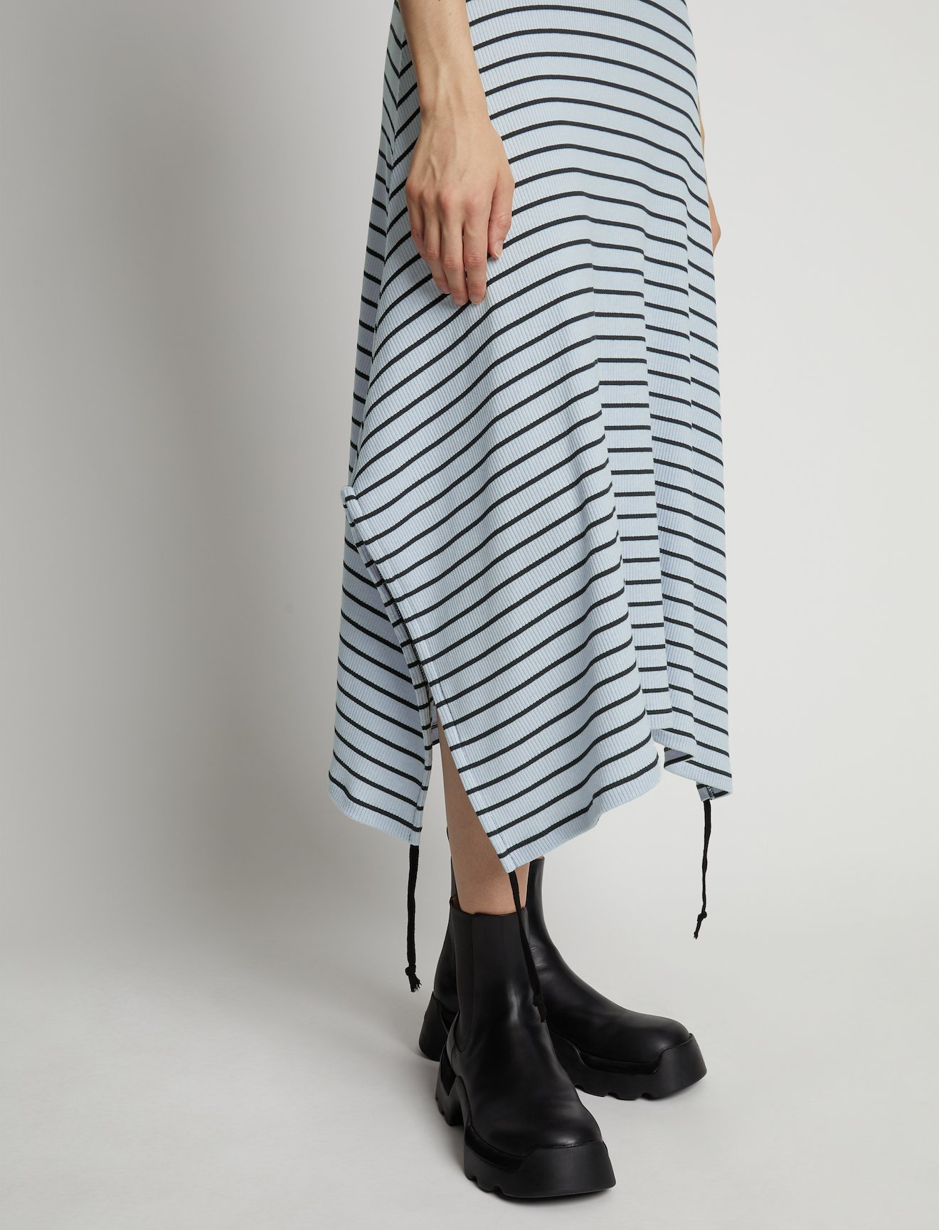 Stripe Rib Sleeveless Dress #3