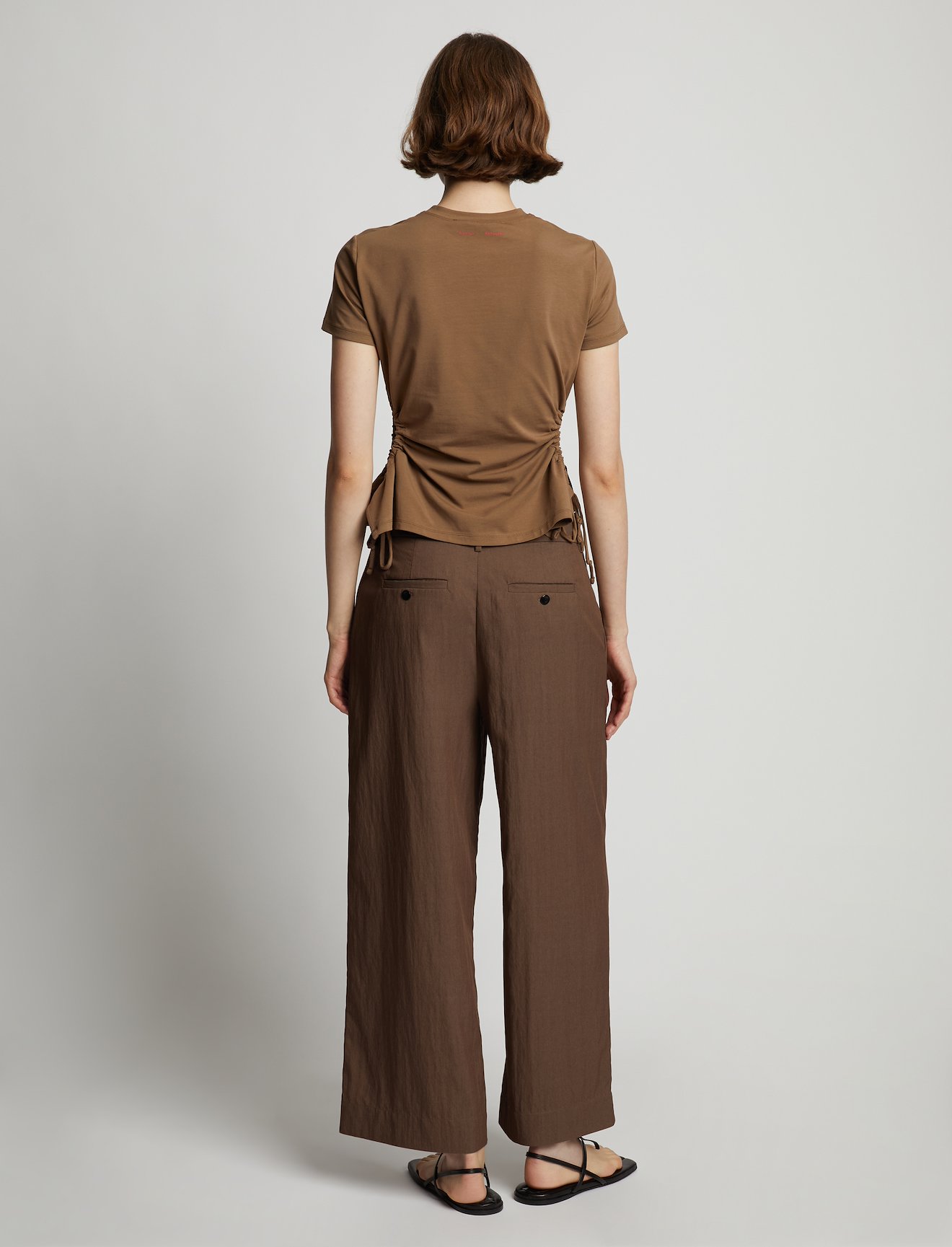 Drapey Suiting Wide Leg Pants #2