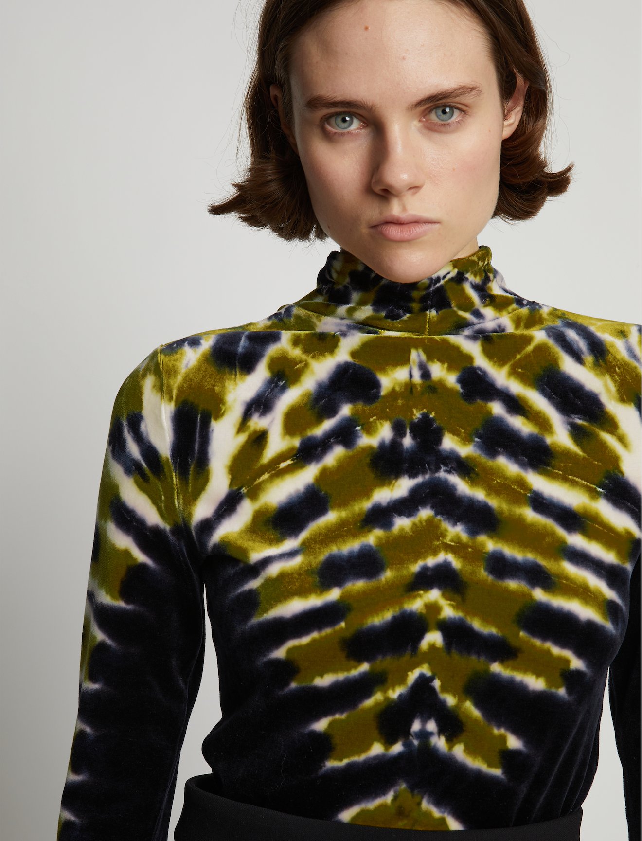tie-dye velvet top #4