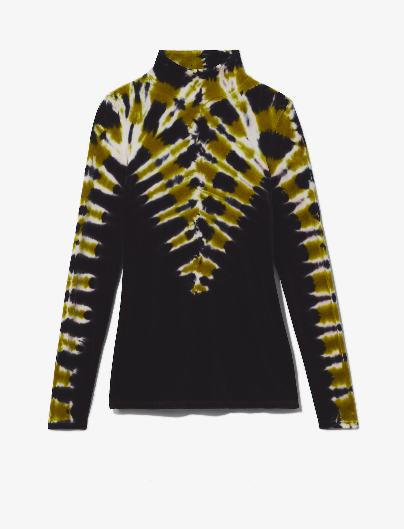 tie-dye velvet top #5