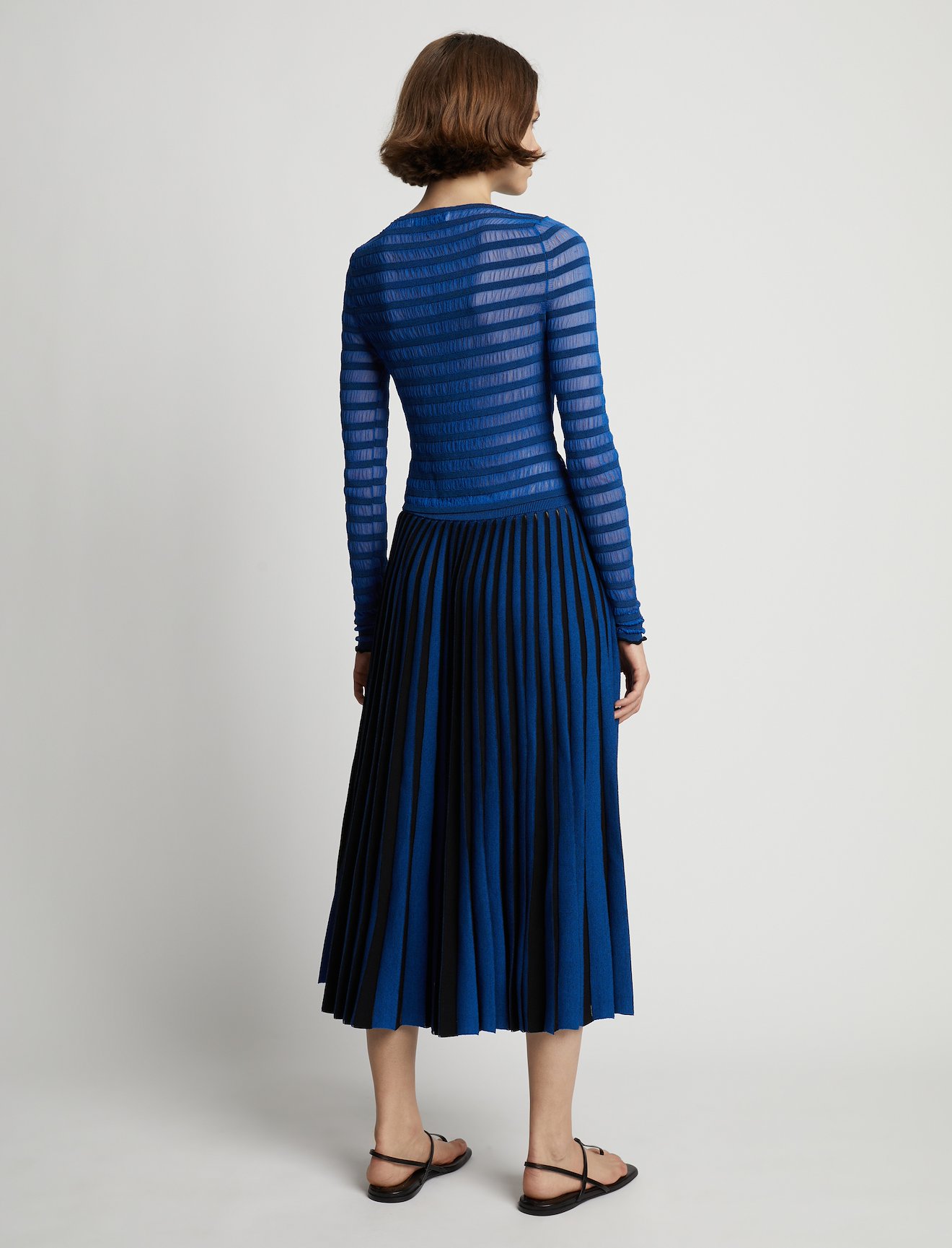 Sheer Stripe Sweater #3