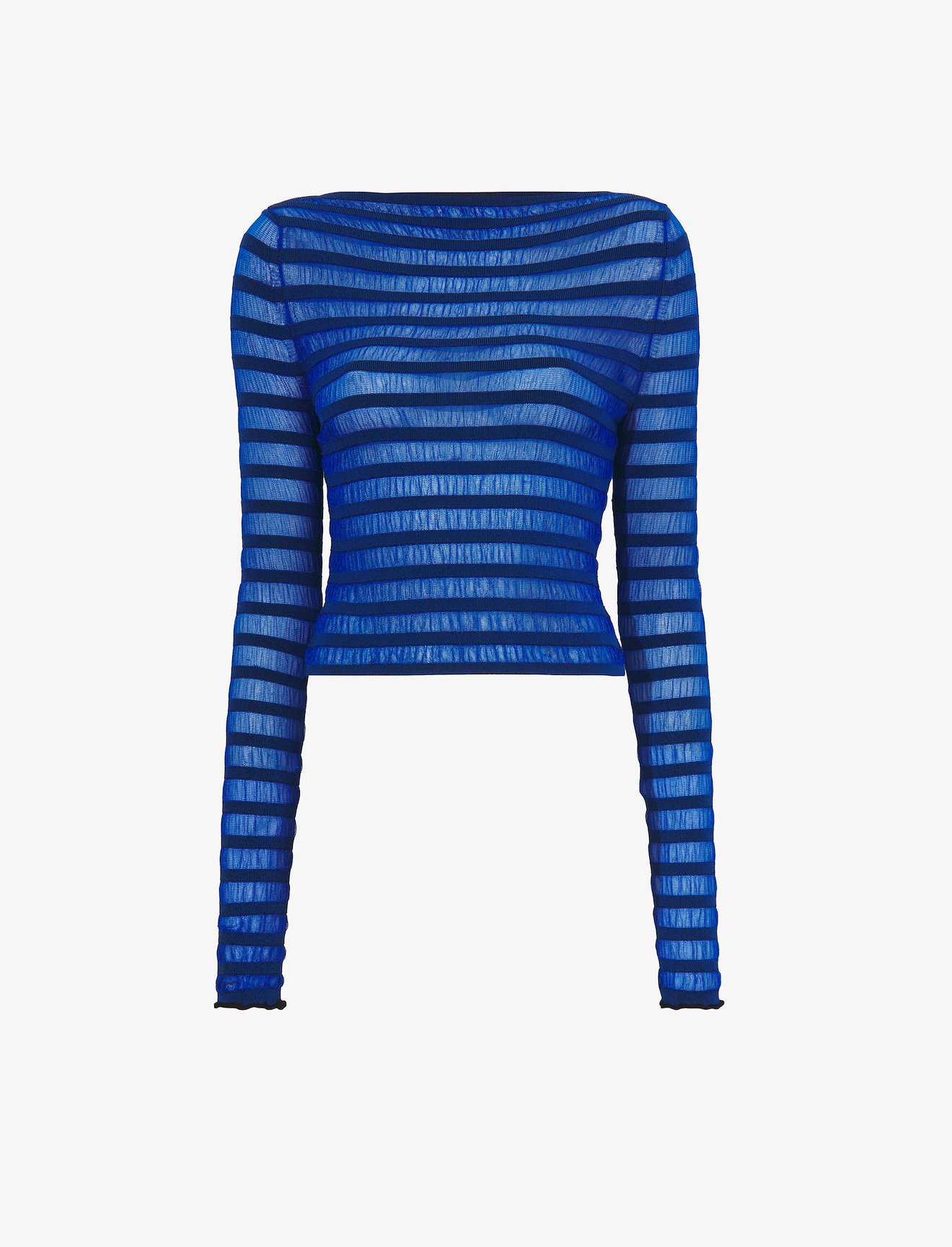 Sheer Stripe Sweater #5