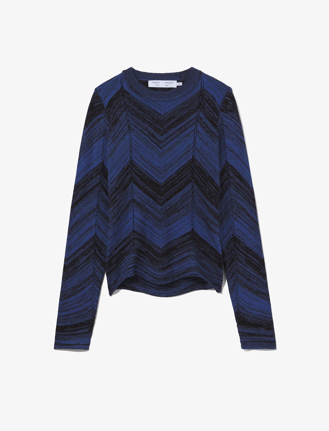 Marled Stripe Knit Sweater #5