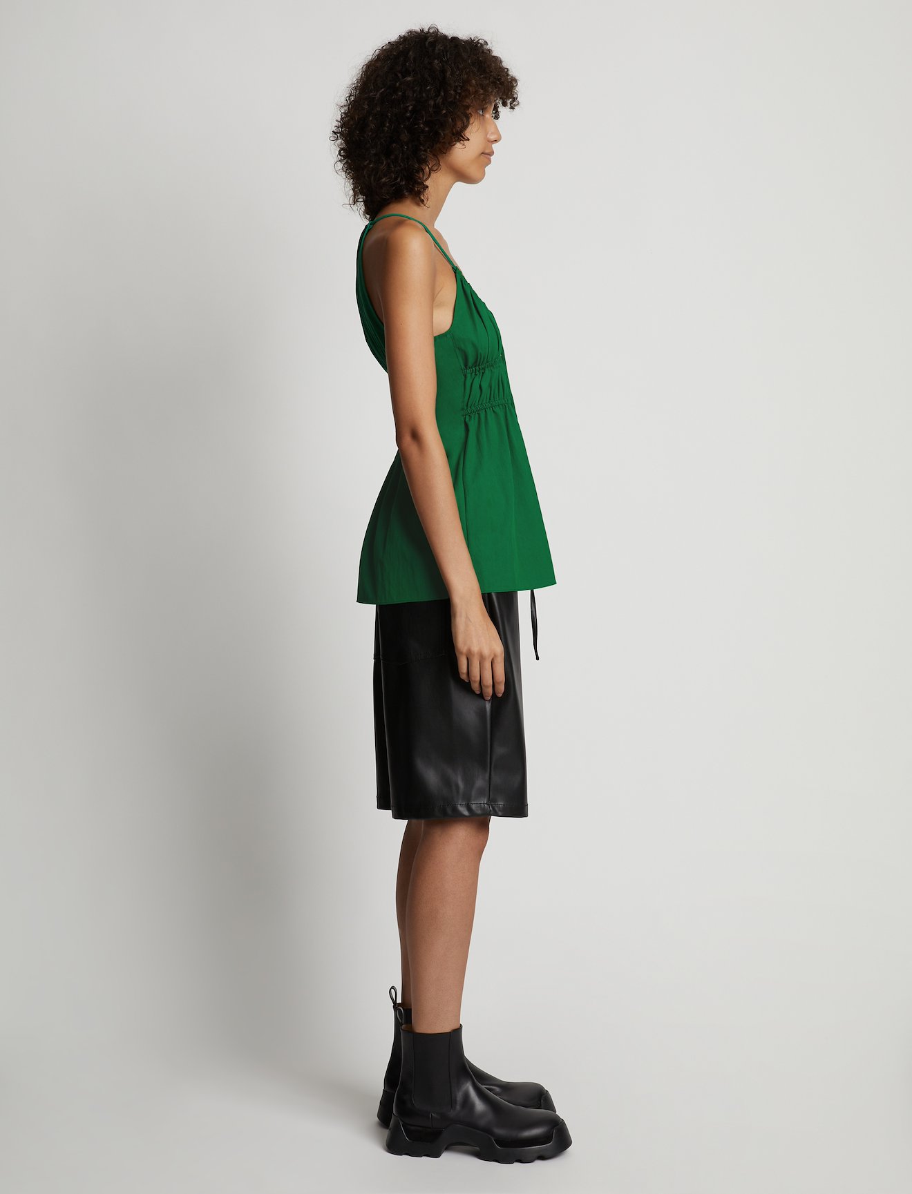 Drapey Suiting Ruched Top #2