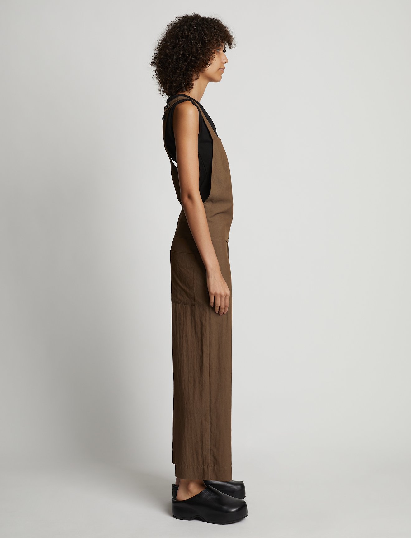 Drapey Suiting Wide Leg Jumpsuit #1