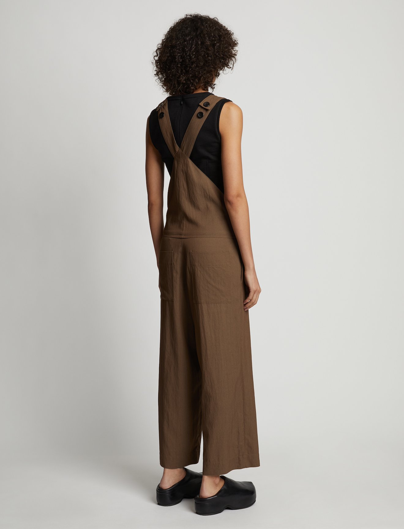 Drapey Suiting Wide Leg Jumpsuit #2