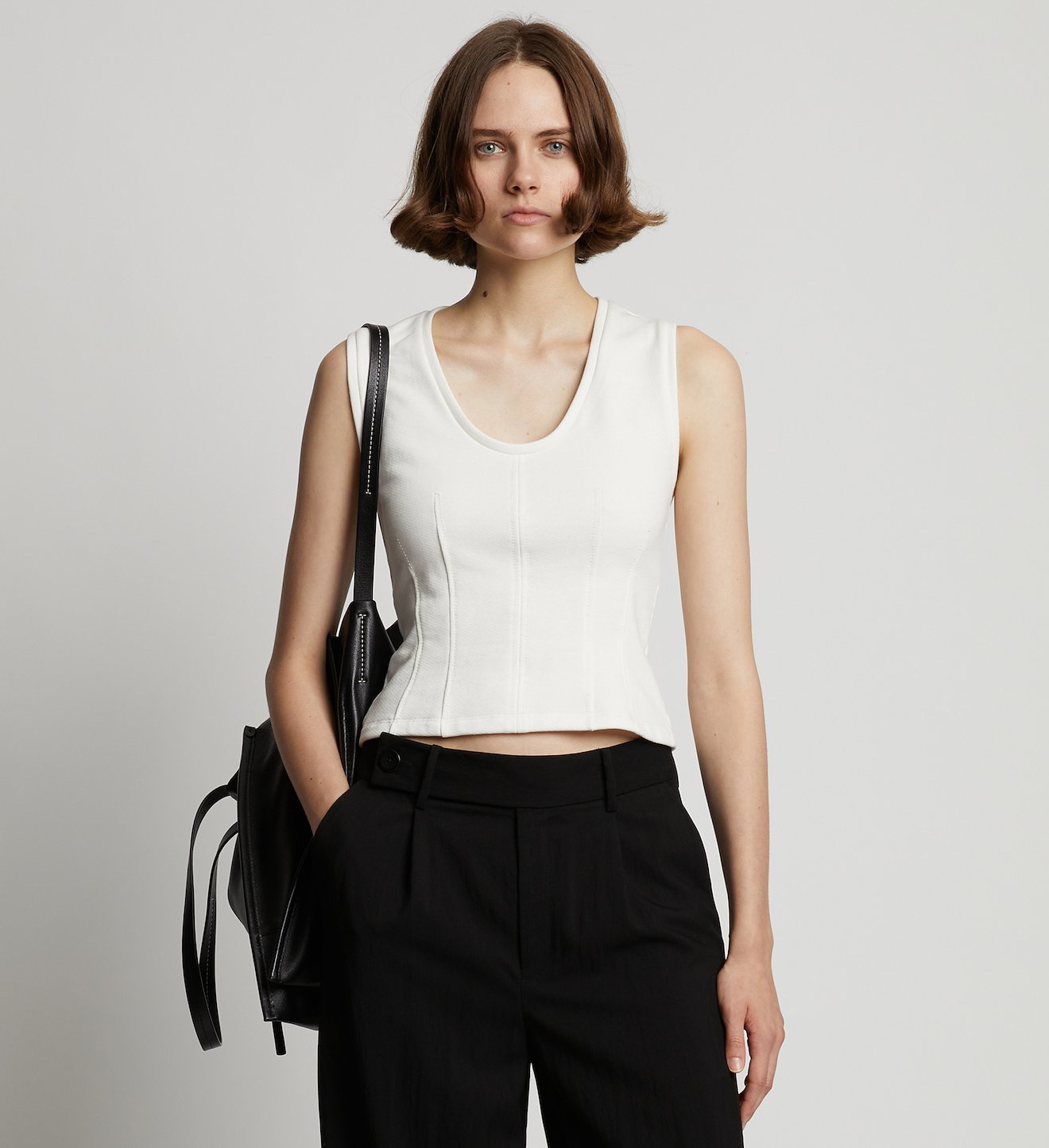 Sweatshirt Tank Top