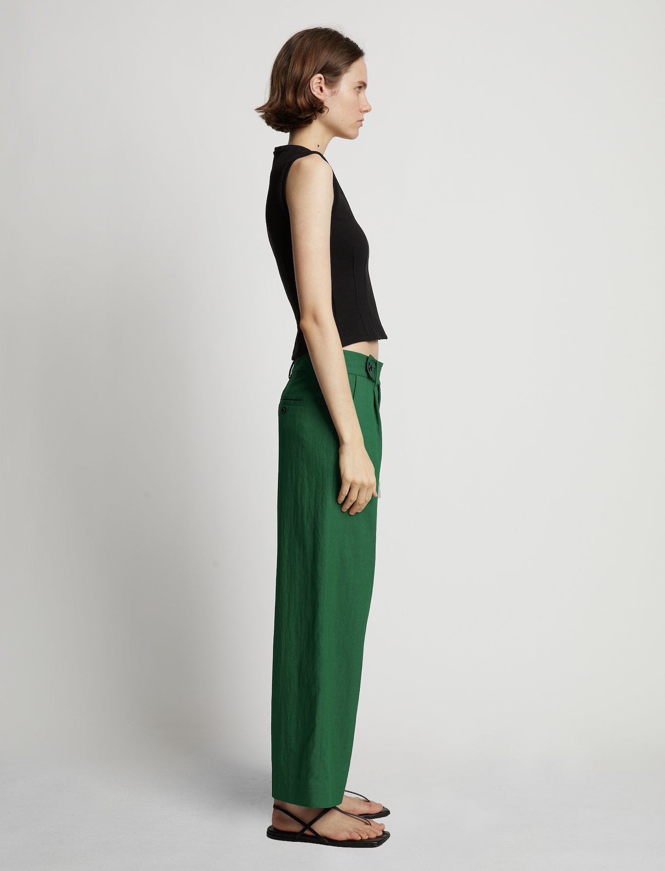 Drapey Suiting Wide Leg Pants #2