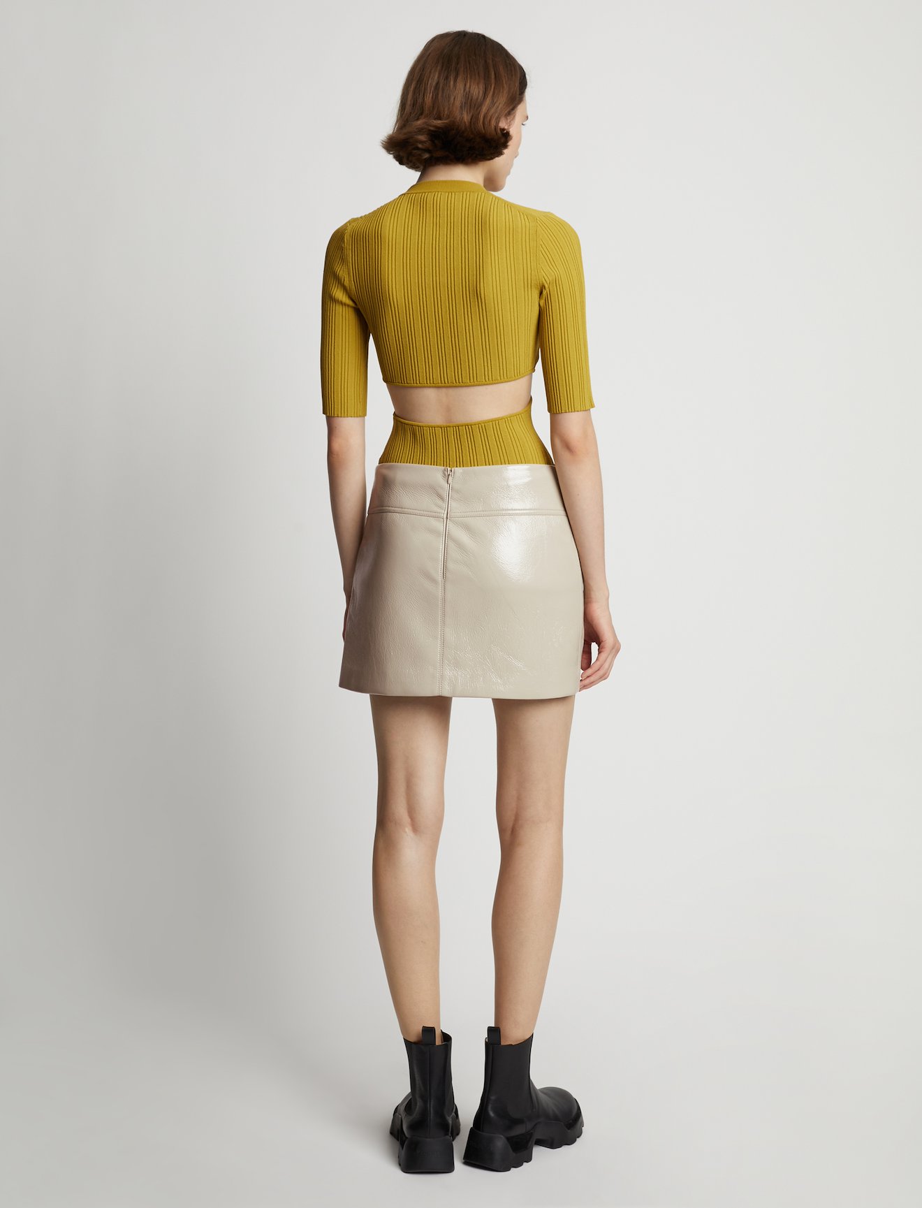 Vinyl Mini Skirt #2