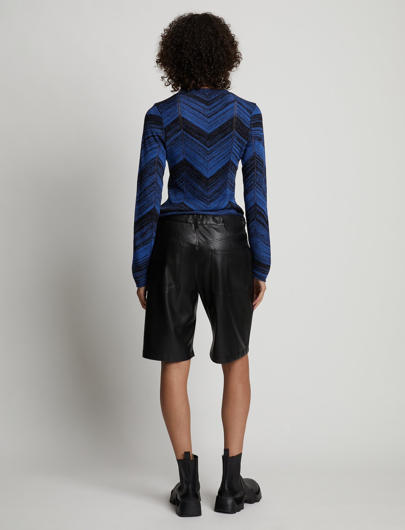 Faux Leather Shorts #2