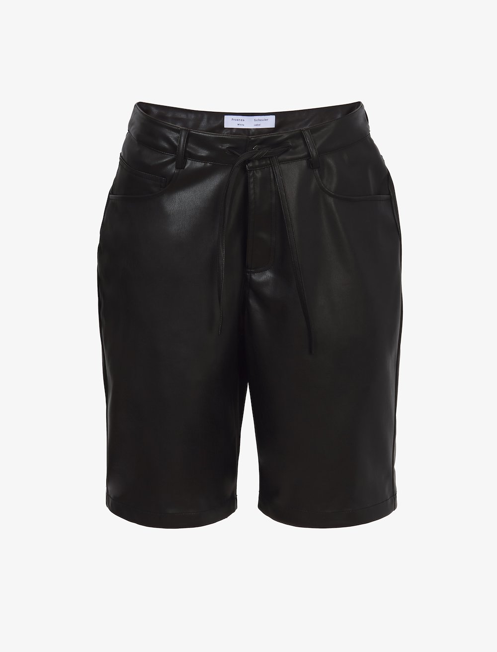 Faux Leather Shorts