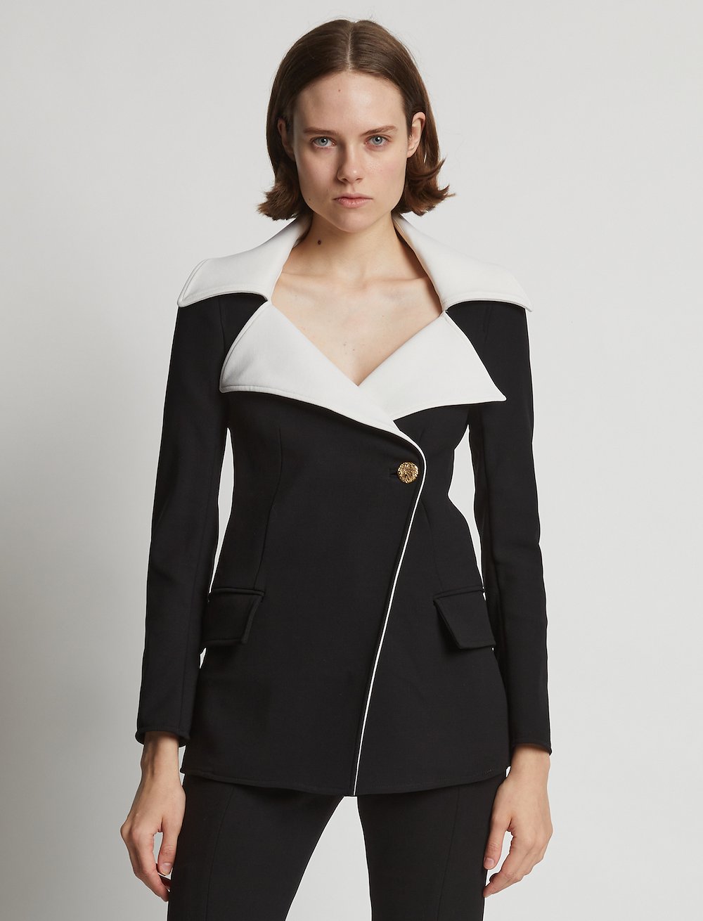 Wool Bi-Stretch Suiting Blazer