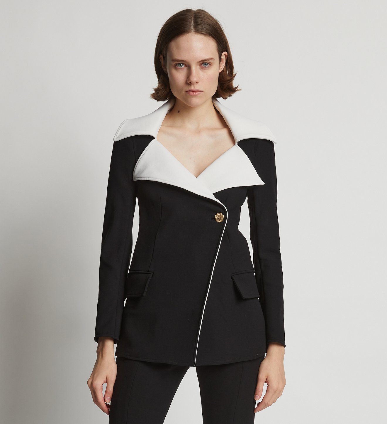 Wool Bi-Stretch Suiting Blazer