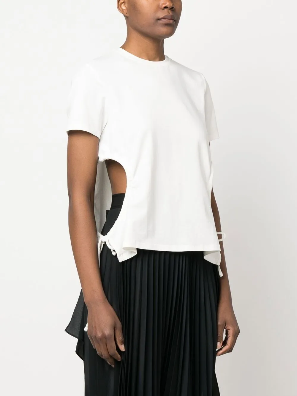 Proenza Schouler White Label Side Slit T-Shirt - Farfetch