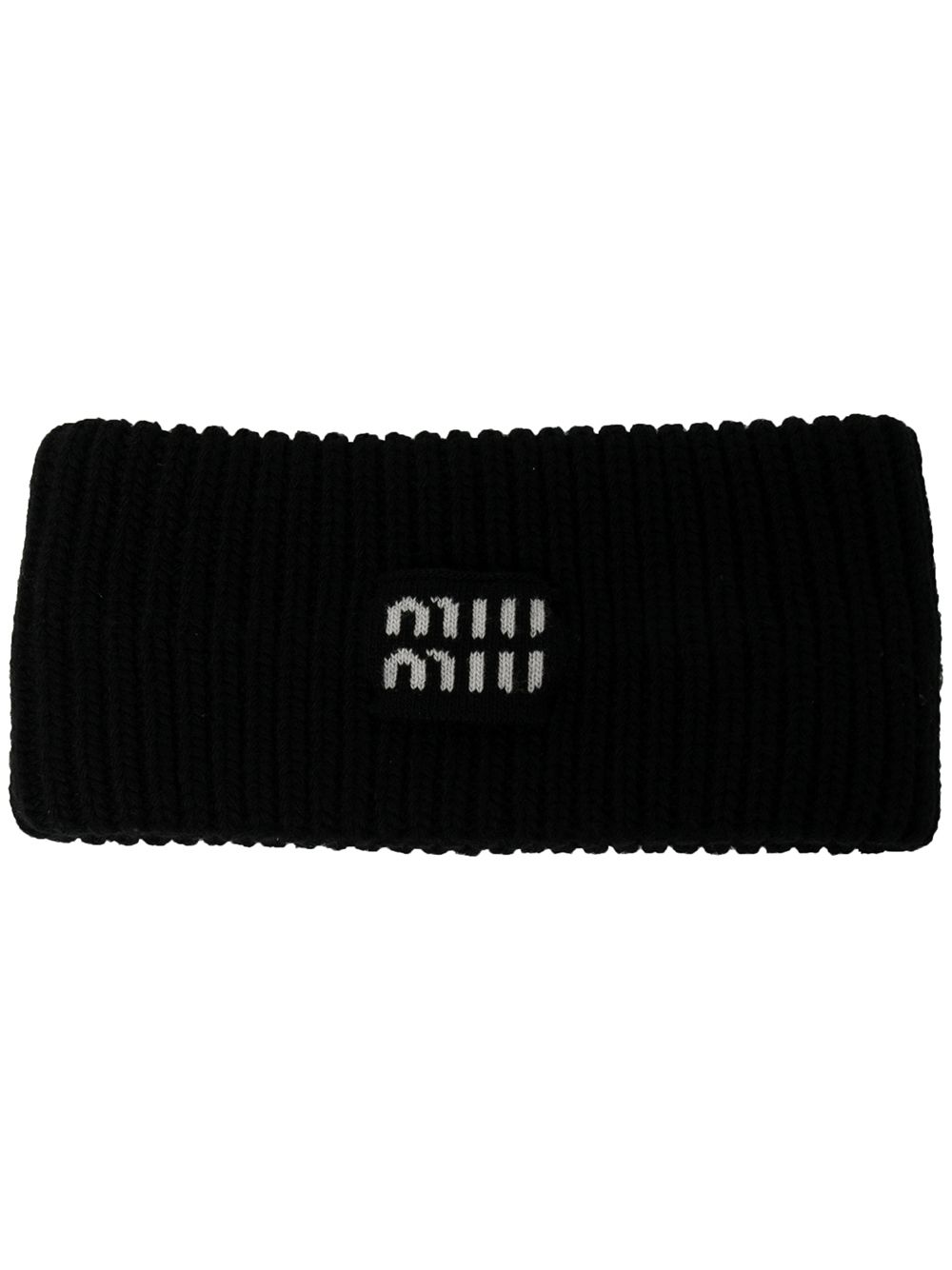 Miu Miu Ribbed Knit Headband - Farfetch