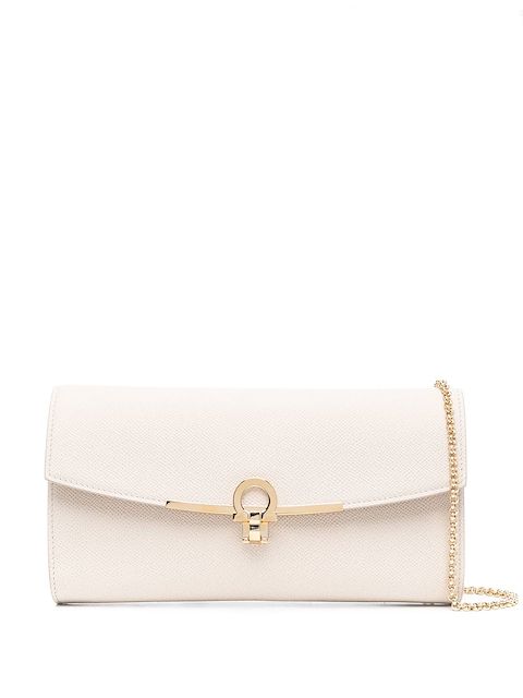Ferragamo Gancini clutch bag