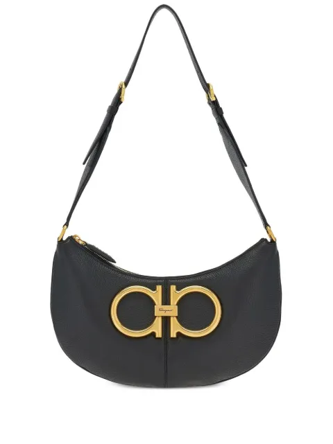 Ferragamo Gancini-plaque shoulder bag
