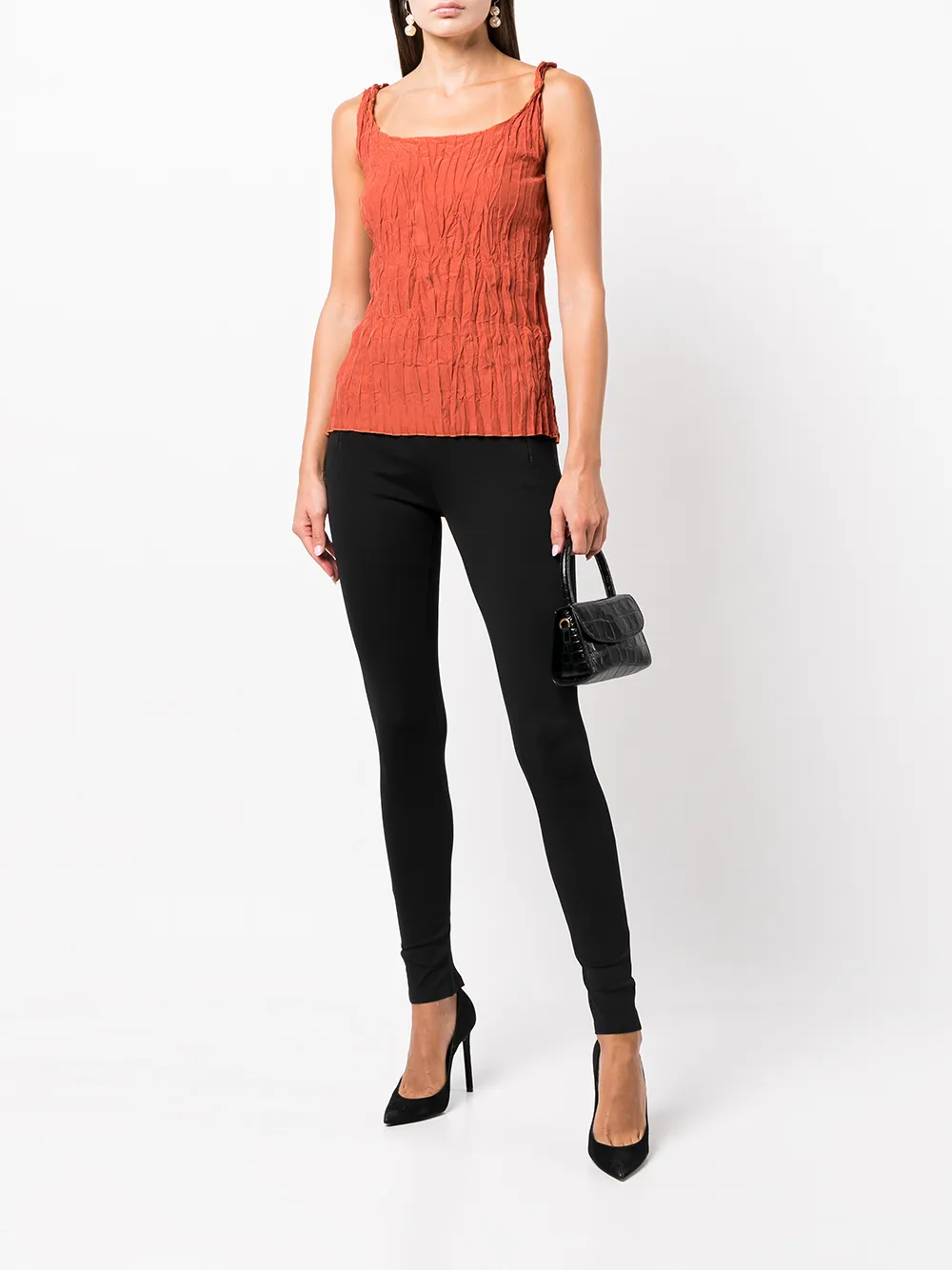 WARDROBE.NYC Skinny broek - Zwart
