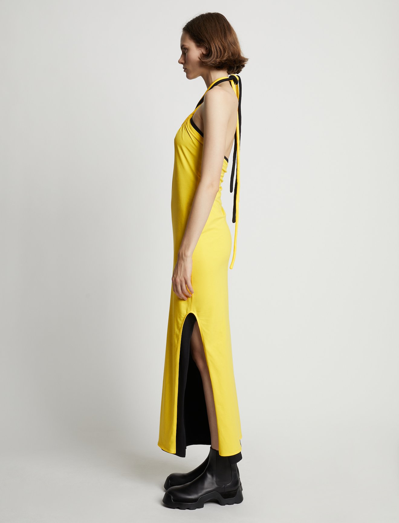 Halter Knit Maxi Dress #1
