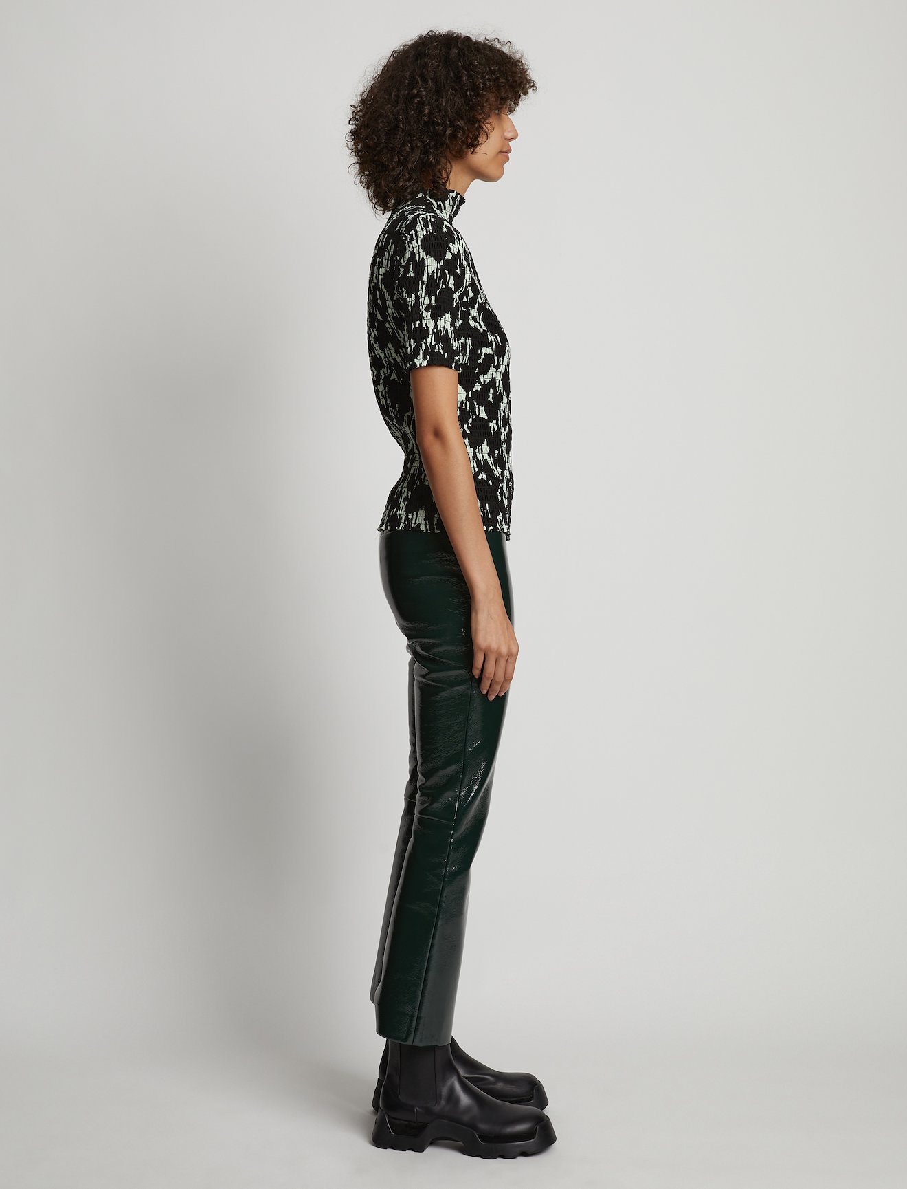 Viscose Flou Smocked Top #2