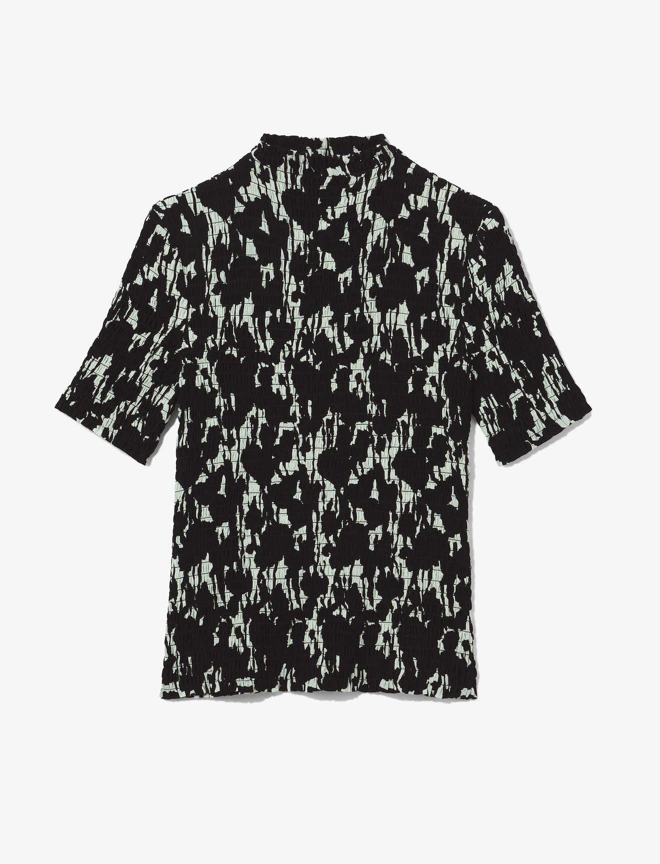 Viscose Flou Smocked Top #5