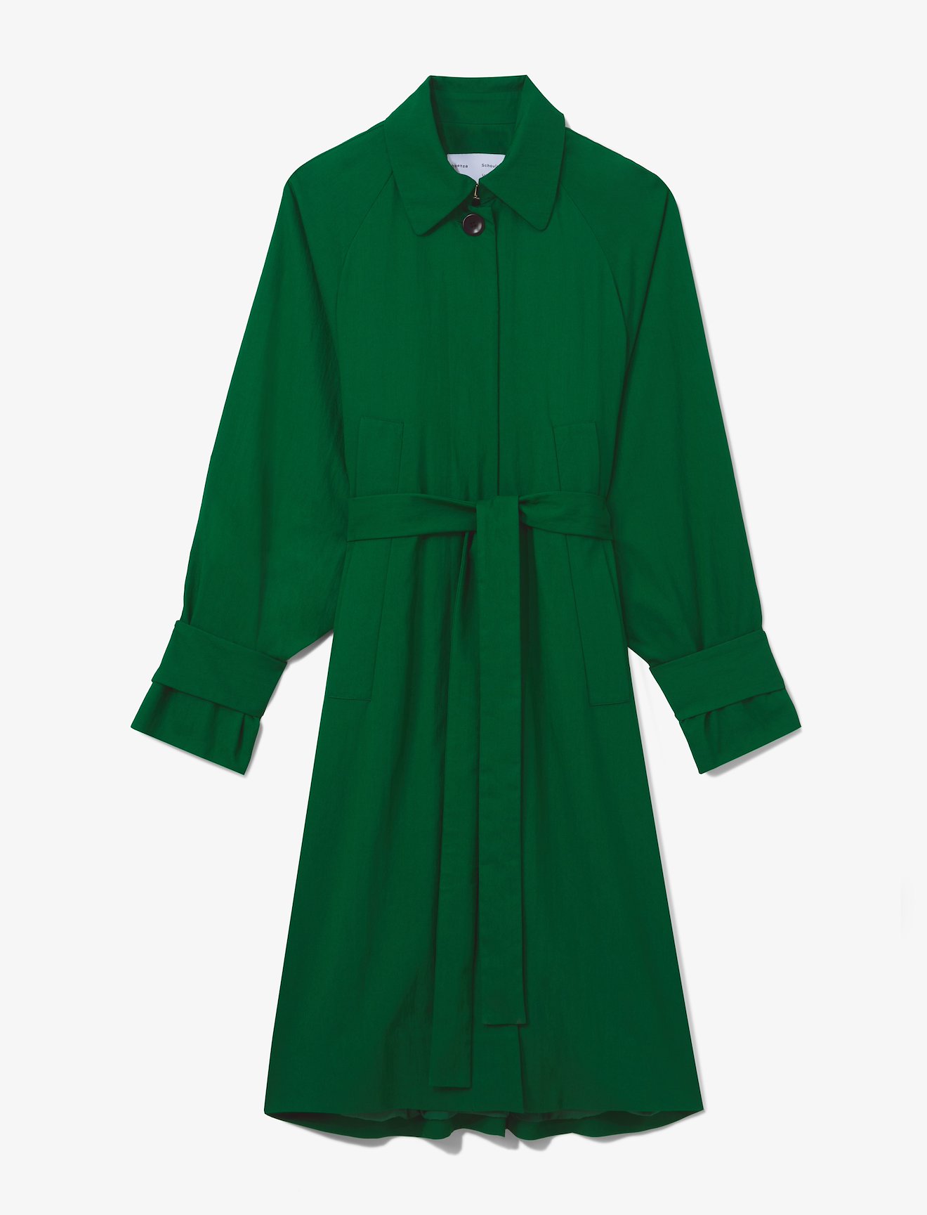Drapey Suiting Trench Coat #4