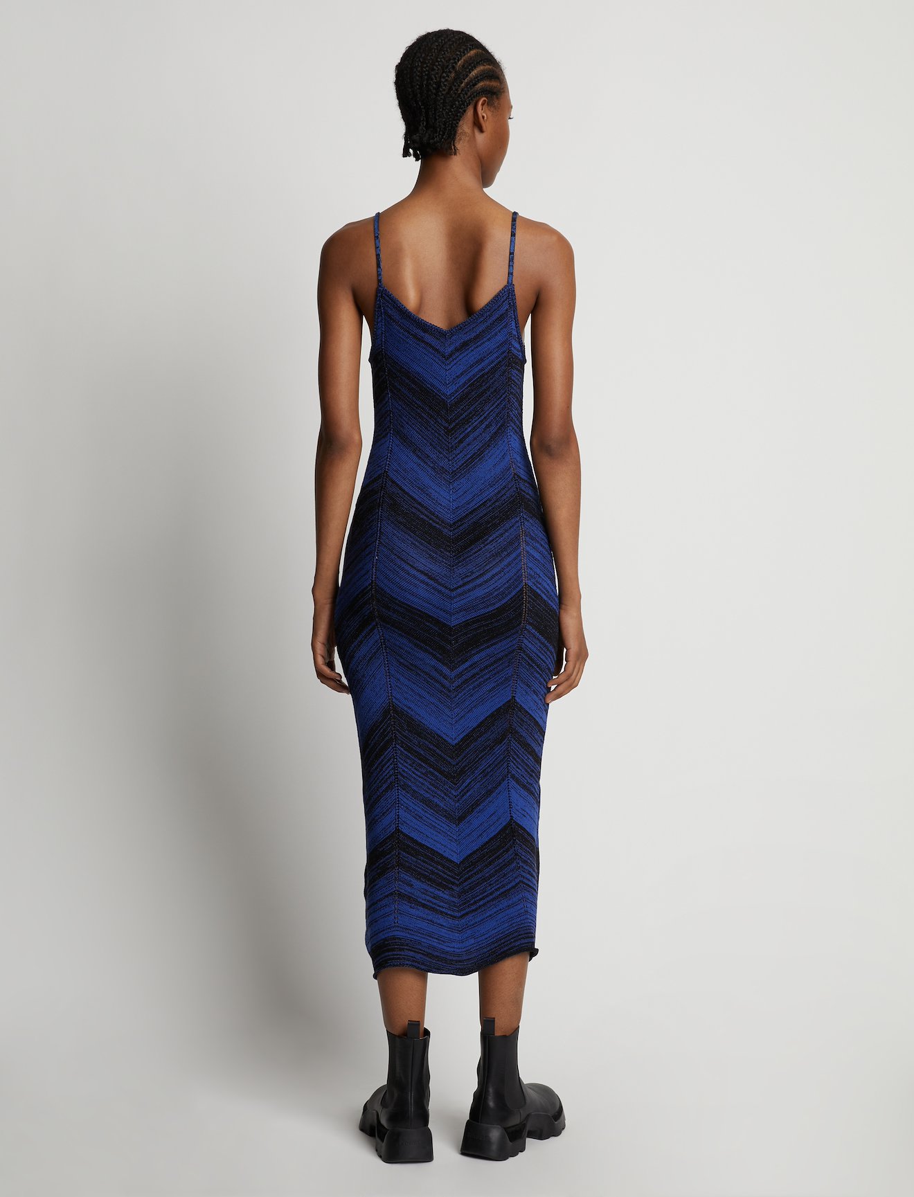 Marled Stripe Knit Maxi Dress #2