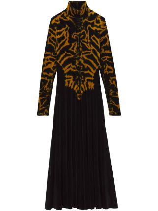 Proenza Schouler tie dye Velvet Dress Farfetch