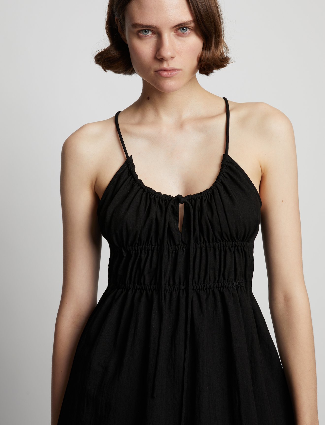 Drapey Suiting Ruched Top #4